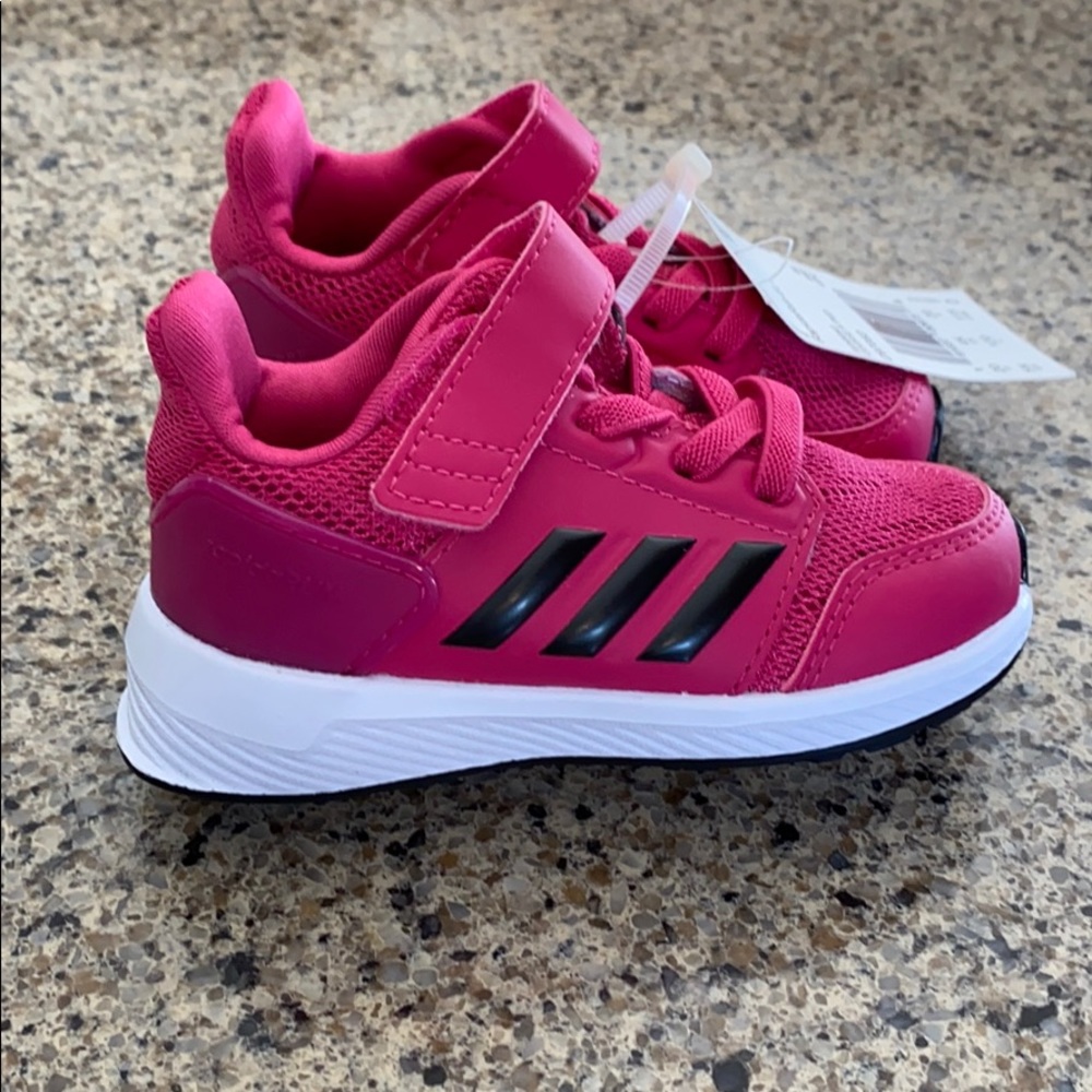 Pink Adidas shoes